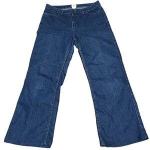 L.L. Bean Denim Blue Jeans Women’s (Sz 12 Tall)